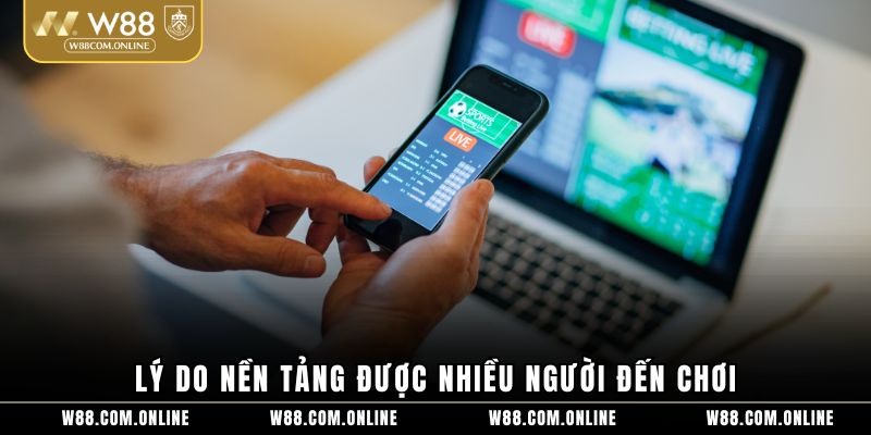 Lý do nền tảng được nhiều người đến chơi