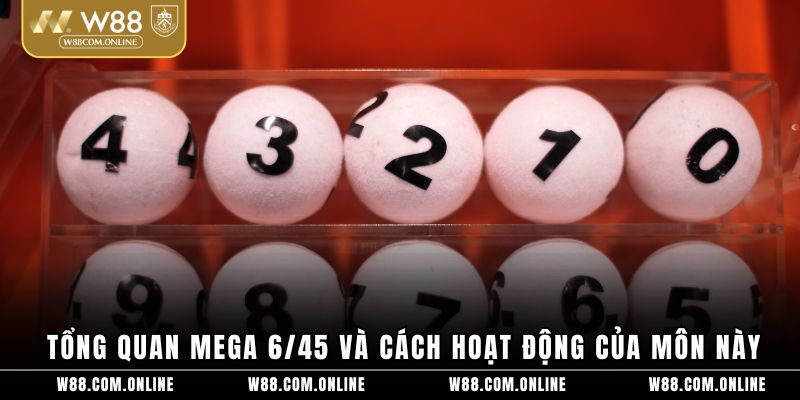 Tổng quan Mega 6/45 và cách hoạt động của môn này